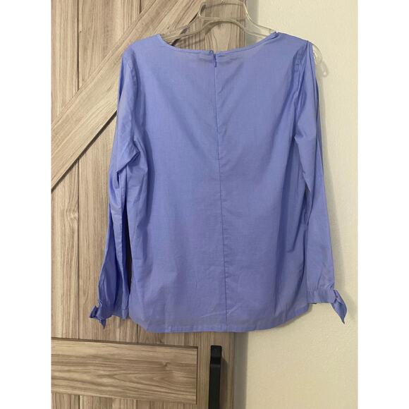 J.Crew size small top with bow tie sleeves - Picture 6 of 7
